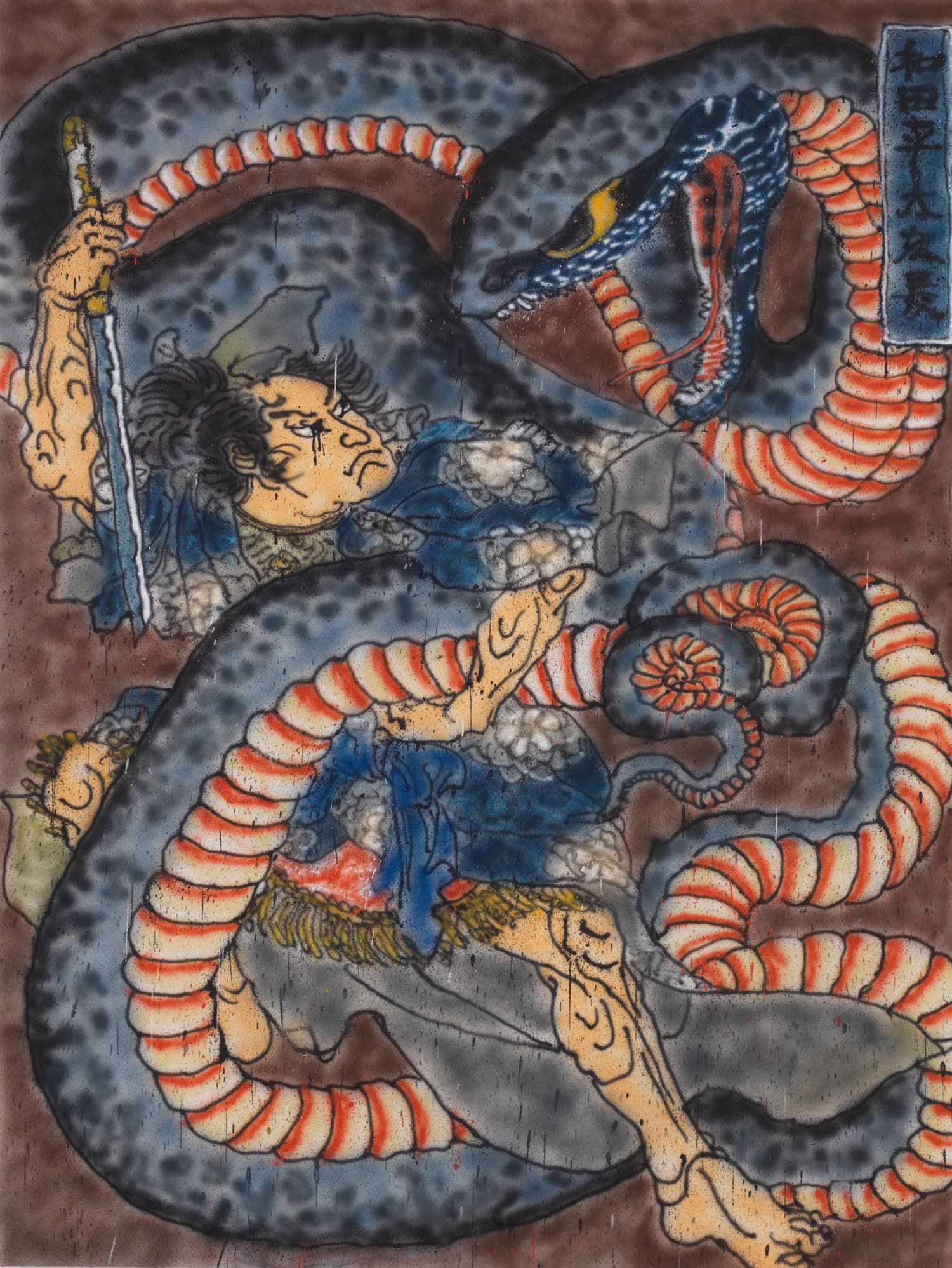 Wada Heita Tanenaga Ⅱ(inspired by Utagawa Kuniyoshi)