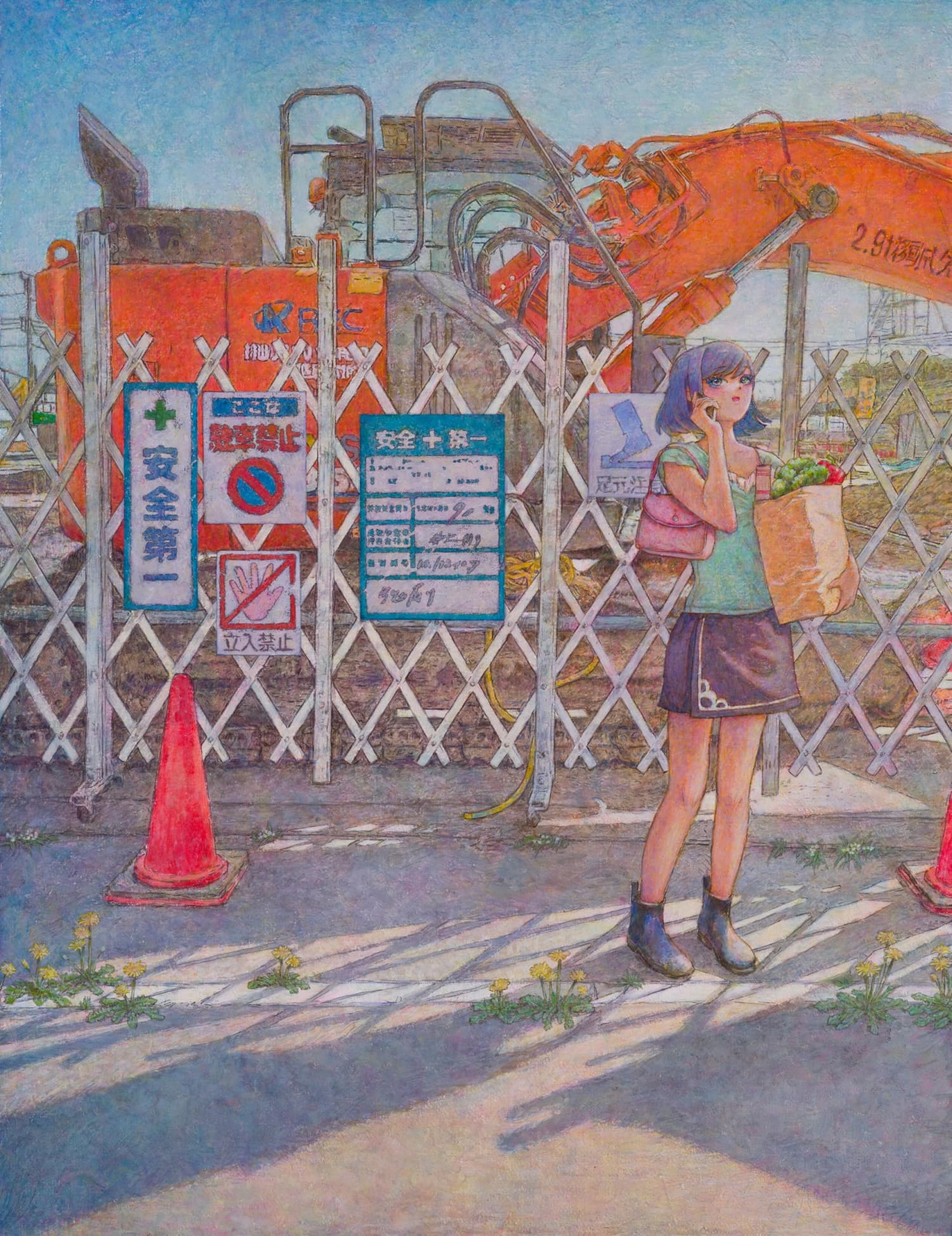 A Perch at Dusk with Aching Shadows, 2024