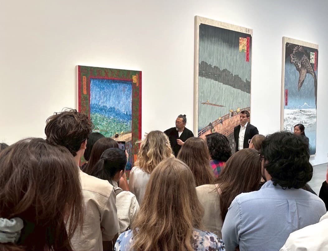 オープニングレセプションの様子